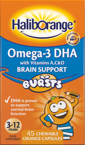 OMEGA-3 DHA Brain Support Bursts x45