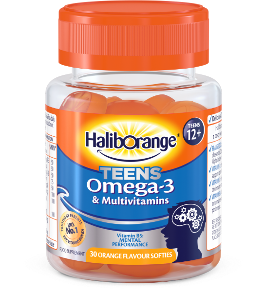 Omega-3 & Multivitamins Teen Softies x30