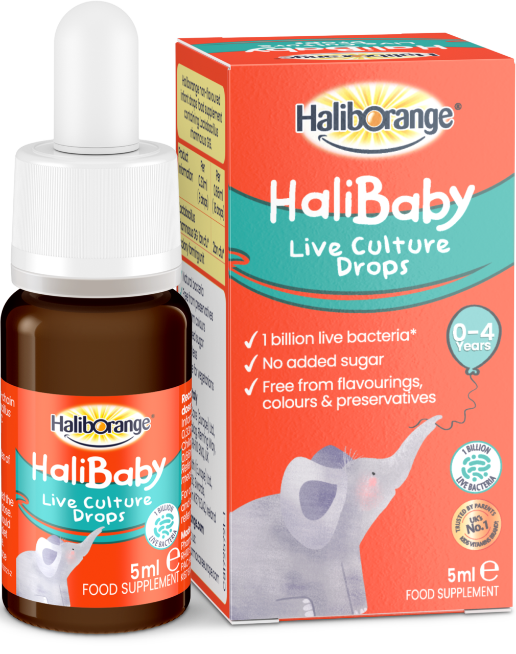 Halibaby Live Culture Drops