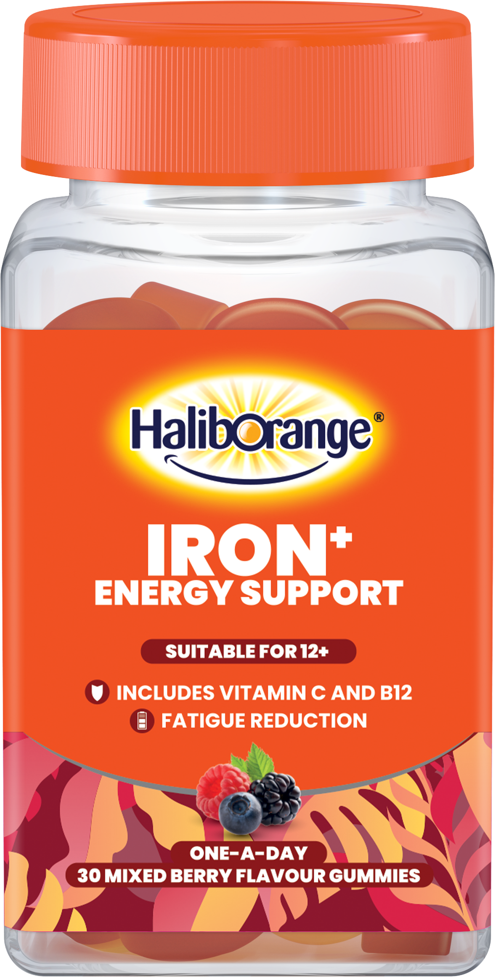 Iron Energy Gummies X30 Haliborange iron-energy-gummies-x30-haliborange