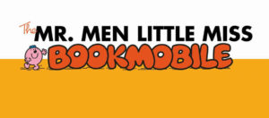 Bay Men Little Miss & Haliborange her çocuğun eline bir kitap verir