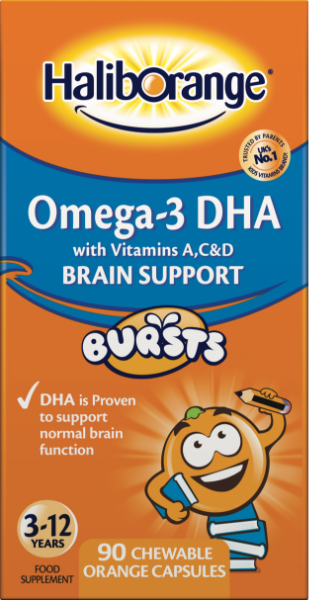 OMEGA-3 DHA Brain Support Bursts x90